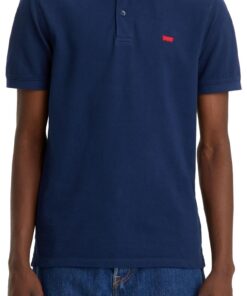 Levi's Slim Housemark Polo Chemise Homme - Polyester Comfortable Fit - Office Casual Wear - 100% Cotton - Large