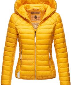 Veste B838 Navahoo demi-saison matelassée avec capuche pour femme - Chaleur isolante - Mode intempéries - Chic et pratiq