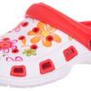 Sabots Femmes Chaussure de Jardin Motif de Fleurs