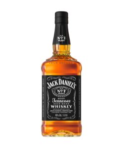 Jack Daniel's Old N°7 Tennessee Whiskey 1L - Whisky Américain Iconique - Notes de Vanille, Caramel & Chêne - Idéal pour
