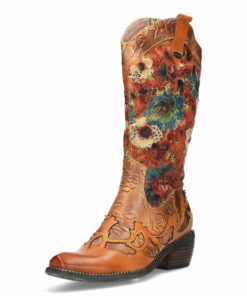Bottes LAURA VITA Femelles Ercwinao 19 Enveloppantes et Chaudes pour le Printemps Élégantes et Fonctionnelles Taille EU