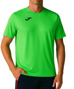 T-shirt sport Joma pour homme léger et respirant, idéal pour le running et la gym - 6XS à XXL - Lot de 3 combis