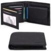 Portefeuille SENDEFN Homme en Cuir Véritable - Protection contre le RFID, Grand Espacement pour Cartes et Pièces