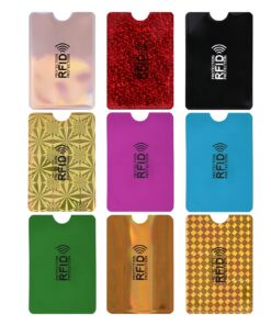 RFID Porte-Cartes Molain 9 Colorés Homme Femme Credit Identité