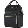 EMPSIGN Sac à Dos Ordinateur Portable pour Femme | Imperméable | Idéal pour Voyage et Affaires | Chic et Fonctionnel | U