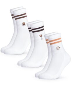 Occulto Chaussettes Sport Pour Femmes et Hommes - Lot de 3 (Modèle: Summer) - Comfortables et Élégantes pour le Runnings