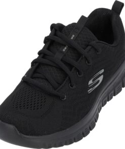 Skechers Dame Graceful-Get Connected Baskets Noir 39 EU | Style & Comfort | Chaussons idéals pour la ville | Mode Chic p