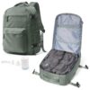 BOXSAM Sac à Dos de Voyage sous Vide Imperméable - Sac à Dos Cabine pour Avion - Compartiment PC 15.6 Pouces - Noir Homm