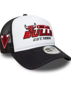 New Era NBA Casquette Ajustable Trucker, Conception A-Frame, pour Sports de Plein Air