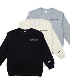 SosnSusn Sweat à Capuche Brodé Cœurs et Initiales pour Couple - Anniversaire Saint Valentin