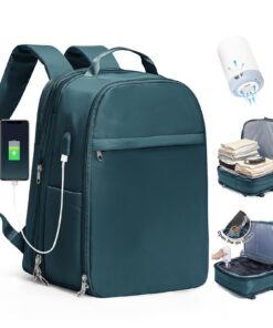 Sac à Dos Sous Vide Ryanair Pour Femmes | Système De Vide + Pompe Étanche + Taille Cabine