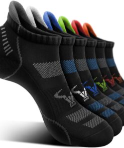 Chaussettes hommes BULLIANT lot de 6, sportives et respirantes, pour le sport, confortables et adaptables aux sports de