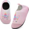 Pantoufles légères et antidérapantes VOLHAL pour enfants et filles, apprentissage de la marche, maternelle, pieds nus, t