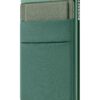 Porte-Cartes Slim Pop-Up Hommes avec RFID Blocage Minimaliste en Métal d'Aluminium (Noire)