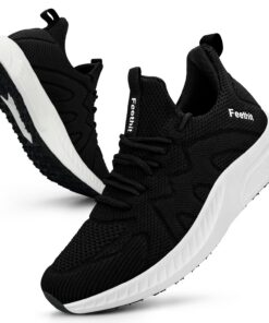 Feethit Chaussures de Sport Femme Respirant Légère pour Fitness et Jogging en Outdoor