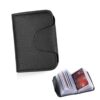 Porte-Carte Credit BIVOFU pour Hommes et Femmes, Cuir Élégant avec 24 Fentes, Organisateur Compact Protège-Vos Cartes So