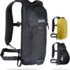 Sac à dos de vélo et ski Aaron 8L étanche noir pour femmes et hommesProtection contre la pluieRembourrage dorsal ergonom
