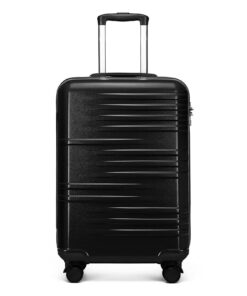 Valise Cabine 54cm avec Roulettes 4x360 degrés et Serrure TSA, Idéal pour Voyageurs d'affaires et Voyageurs en Europe