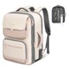Taygeer Sac à Dos Sous Vide Anti-Vol et Anti-RFID 45x36x20, Sac Voyage Femme Campus avec Etiquette Bagage et Ordinateur
