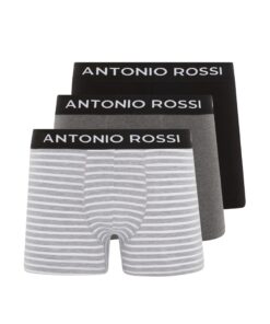 Titre SEO optimisé : Boxers Antonio Rossi Homme - Lot de 3 - Confort et Douceur - Idéal Pour Lété