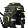 BAIGIO Sac à Dos Cycle Pannier 75L Vélo Grande Capacité Étanche Outdoor Voyage Sport