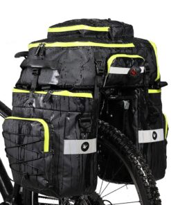 BAIGIO Sac à Dos Cycle Pannier 75L Vélo Grande Capacité Étanche Outdoor Voyage Sport