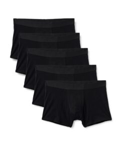 Amazon Essentials Boxers en Jersey De Coton Homme, Lot de 5 pour Hommesvoreurs de confort durant la journéemode intime é