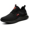 Chaussures de sécurité Calish légères pour homme et femme | Respirantes, antidérapant, embout de protection en acier |Wo
