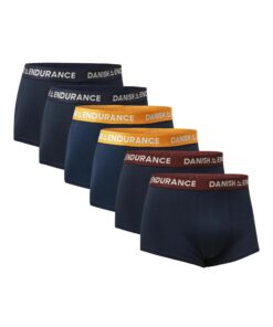 Titre SEO optimisé : Calecons hommes en coton ultra doux Danish Endurance Homme Courte Lot de 6 Oeko-Tex Standard 100