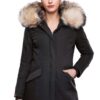 Navahoo B669 Parka d'hiver chaude pour femmes en fourrure synthétique - isolation élevée - idéale pour le froid - chaud