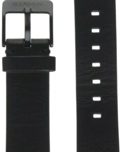 Bracelet de Rechange Garmin pour Montres Vivoactive 3 Noir Cuir - Meilleures Ventes