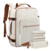 Sac à Dos de Voyage Femme LOVEVOOK, Cabine Avion Imperméable Sac Ordinateur Portable Valise de Randonnée OEKO-TEX STANDA