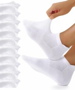 Chaussettes Basses Coton YouShow - Courtes & Respirantes | Homme Femme | Antiderapantes Oeko-Tex