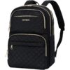 EMPSIGN Sac à dos professionnel 15.6" pour ordinateur portable, sac de voyage muni de coussinets anti-choc, idéal pour l