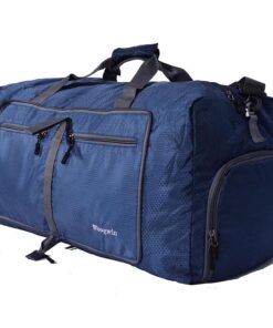 ehsbuy Sac de Voyage 60L Pliable - Grand Capacité pour Voyage Homme et Femme - Avec Compartment, Poche Étanche - Ideal p