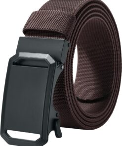 Ceinture élastique LionVII réglable et extensible pour homme au travail, 130 cm - boucle automatique - 130 cm