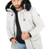Paragoose Doudoune d'Hiver Homme - Imperméable Mi Longue Chaude Résistante au Froid