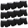 L&K 8/12 Pack M-5XL Caleçons Hommes Retro Coton_classique Multicouleur Été