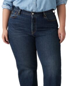Titre SEO optimisé : Taille Plus Levi's Pl 501 Jeans Femmes | Taille Élargie | Comfort | Taille Large | Polyester 73% /