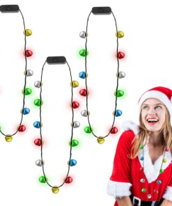 Hifot Cloches LED Noel Femme Enfants Cadeaux Party Garniture adulte