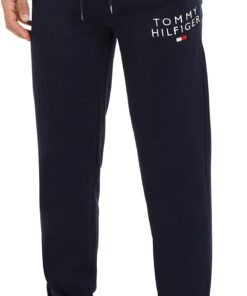 Titre optimisé : Sweatpants de jogging longs Tommy Hilfiger Homme - Sweatpants jogging hommes chauds et confortables - 3
