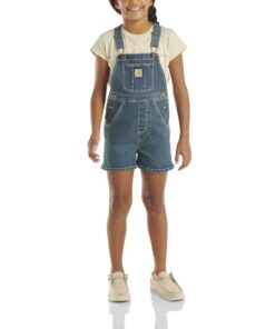 Carhartt Rugged Flex Canvas Denim Shortall Combinaison Short - Homme - Travail - Protection - Taille Unique - Uni-Bébé
