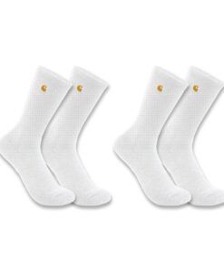 Chaussettes de travail Carhartt Force Midweight Crew Sock 2 Pack Homme