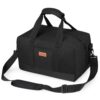 Bagage à Main de Voyage pour Ryanair - 40 x 20 x 25 cm, Sac Pliable avec Bandoulière - Noir