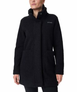 Columbia Panorama, Veste Longue en Polaire pour Femme Hiver Fitness