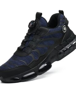Chaussures de Sécurité Hommes Chaussures de Travail Antidérapante et Confortable Chaussures de Chantier Embout en Acier