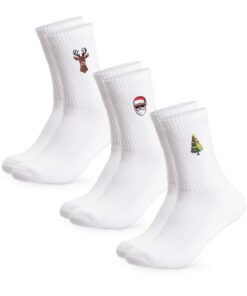 Chaussettes Sport Occulto Noel Femme & Homme | Élégance et confort pour l'hiver | Lot de 3 Claus