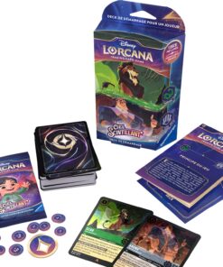Ravensburger Disney Lorcana TCG : Cartes de Démarrage Ciel Scintillant - Emeraude & Acier | Idéal pour Enfans A dai S 8
