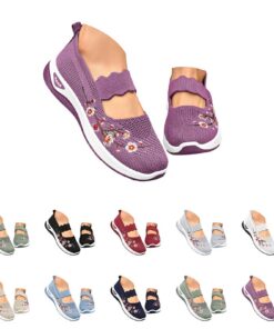 Chaussures orthopédiques génériques pour femme - Baskets d'été respirantes - Convénients pour la marche et les sports