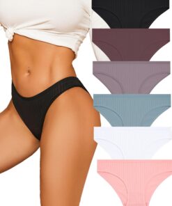 ALL OF ME Culottes Femmes en Coton Soft Hipster Multipack S-XLSexy Séduisant Sous-vêtements Culotte Douces